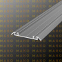 Направляющая нижняя MS320 Серебро глянец (A02)